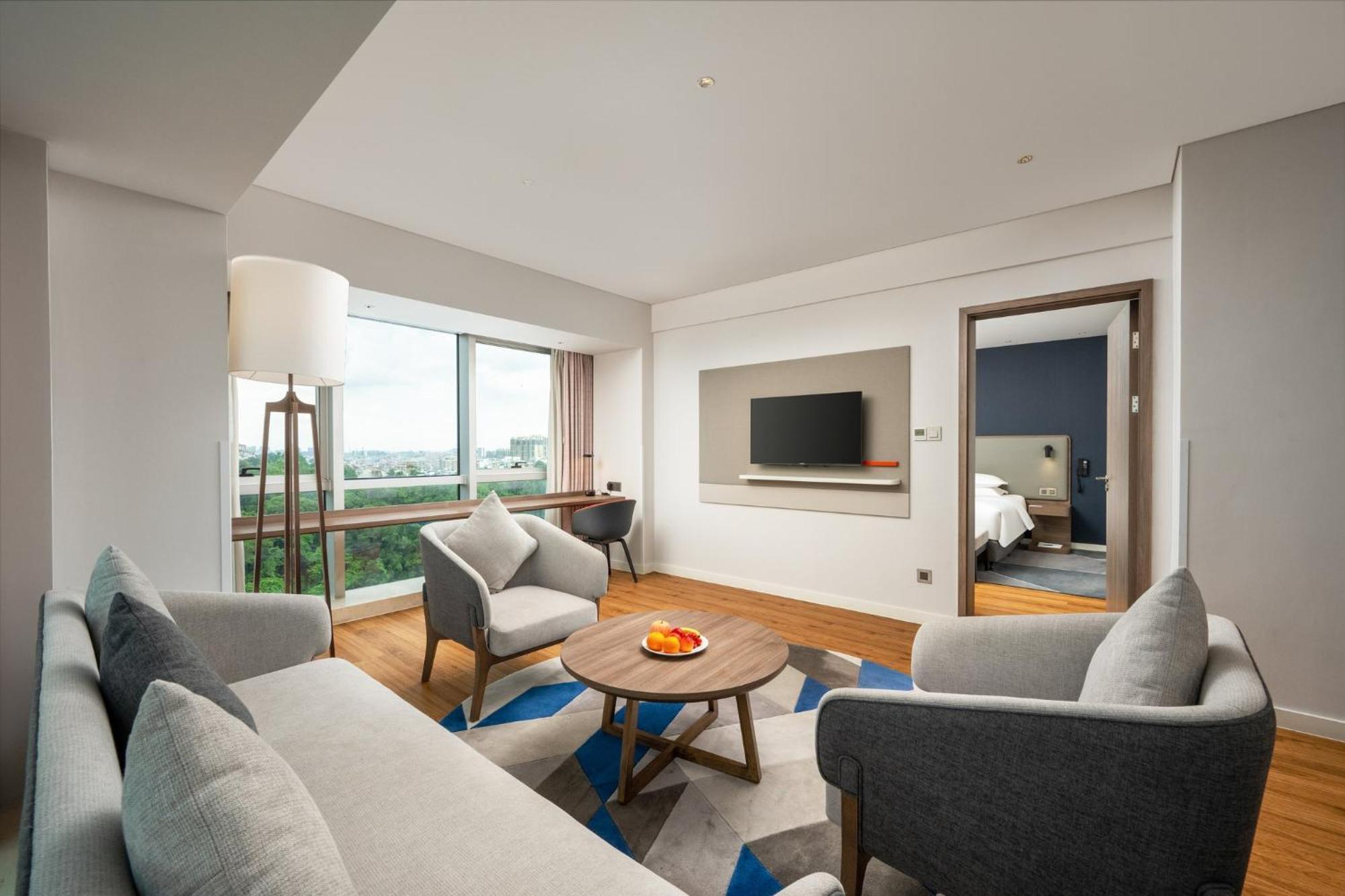 Holiday Inn Express Jiangmen Jianghai By Ihg Eksteriør bilde